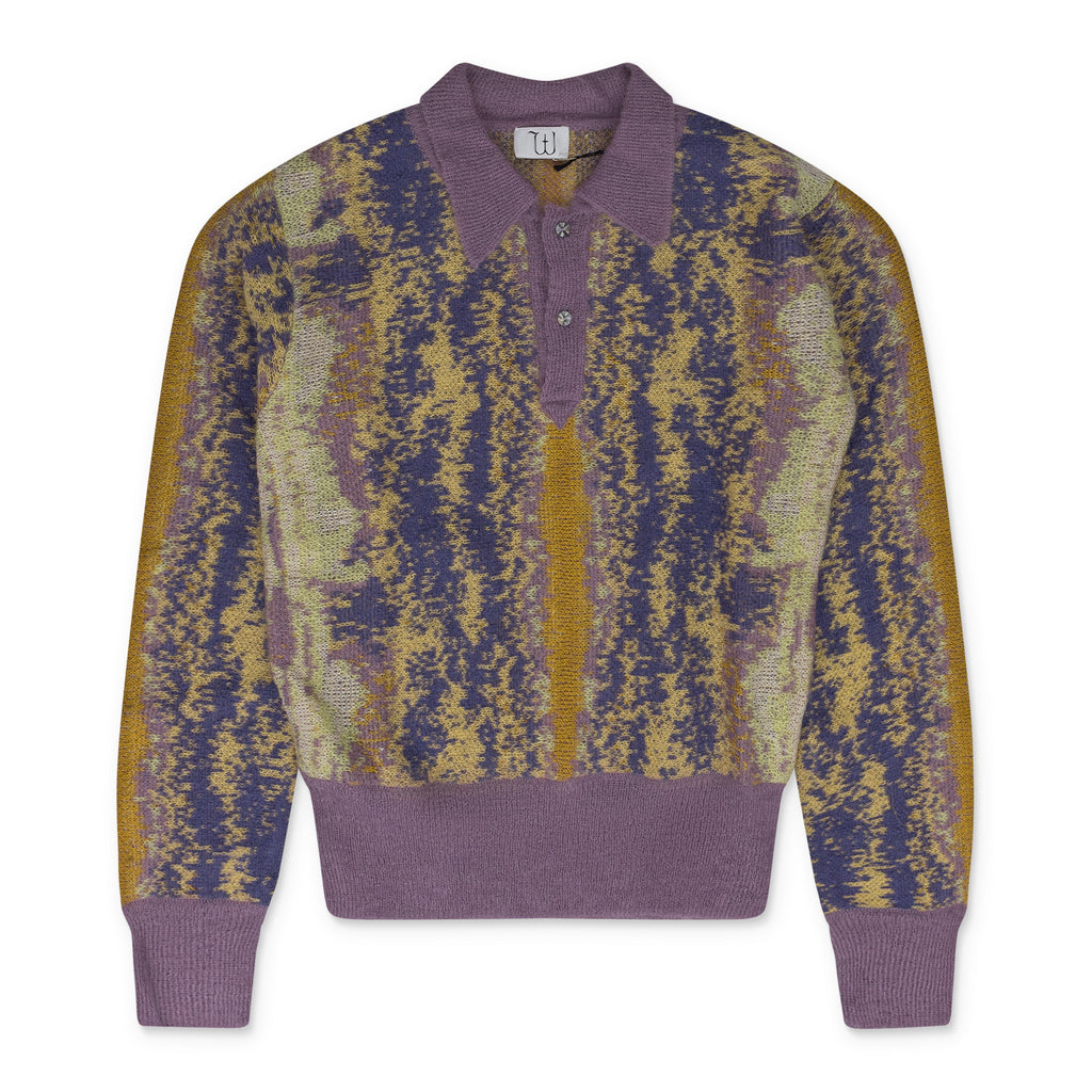 Purple Harry Polo Sweater