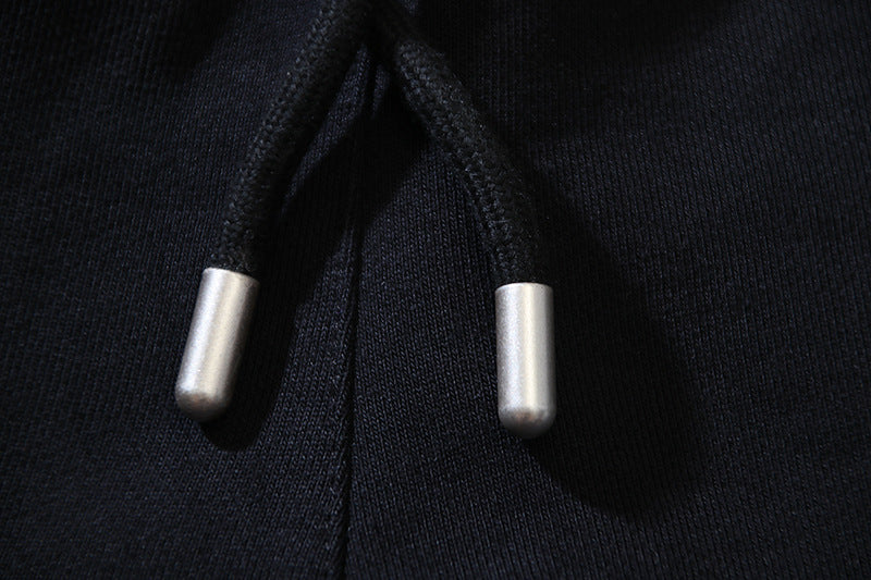 OFF-WHITE "Exactly The Opposite" Arrow Print Cotton Shorts