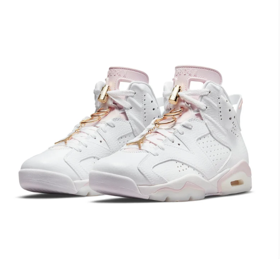 Wmns Air Jordan 6 Retro 'Gold Hoops'