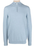 Fedeli Favonio quarter-zip cashmere jumper