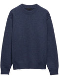Prada logo-embroidered jumper
