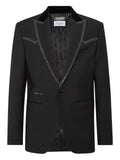 Philipp Plein Lord Fit stud-embellished blazer