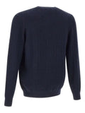 DIKTAT diamond-pattern crew-neck sweater