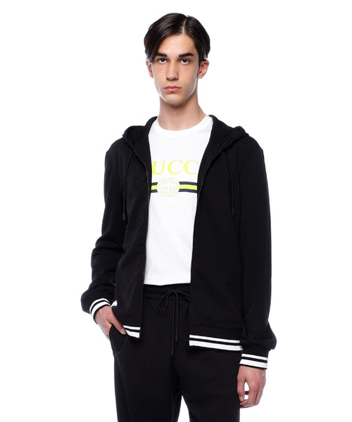 Gucci Technical Jersey Zip Hoodie - Limited Edition