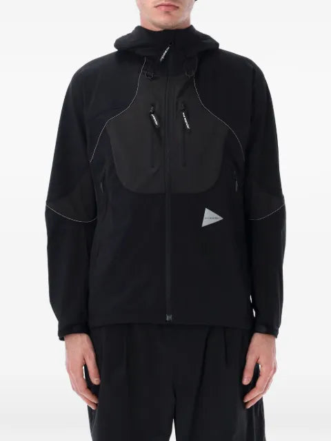 and Wander hooded zip-up jacket