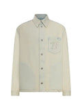 Golden Goose  work jacket in light sand-colored denim