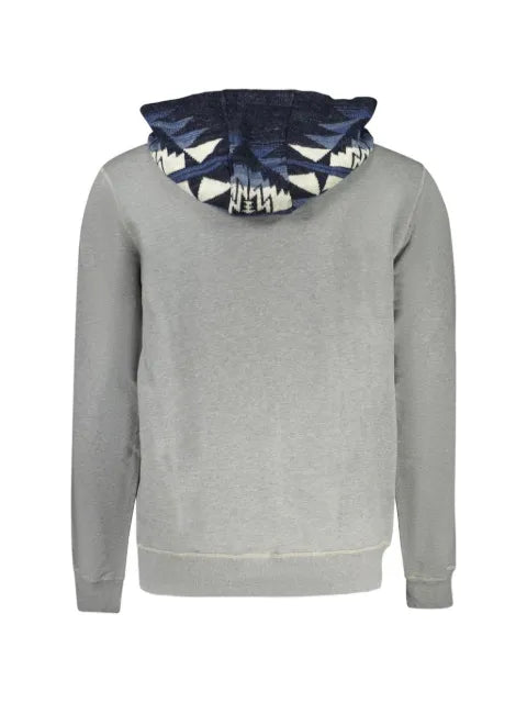 GUESS USA logo-embroidered hoodie