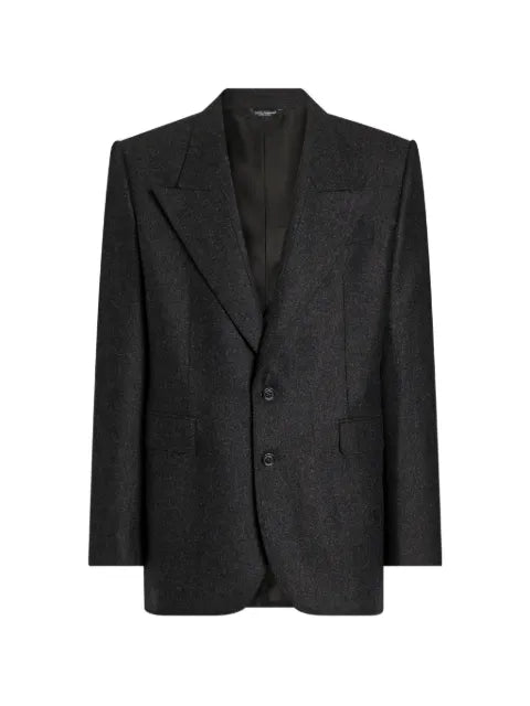 Dolce & Gabbana Sinatra single-breasted wool flannel jacket