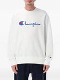 Champion logo-embroidered crew-neck sweatshirt