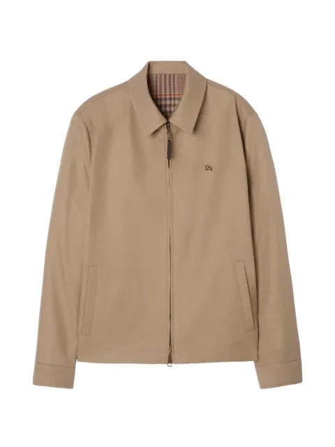 Burberry reversible tropical gabardine Bloomsbury harrington jacket