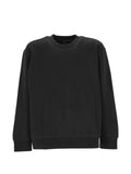 BOSS logo-patch crew-neck sweater
