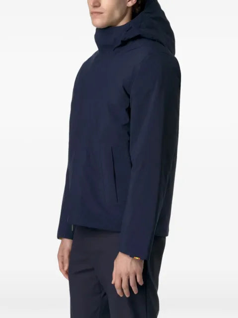 K-Way hooded zip-up jacket
