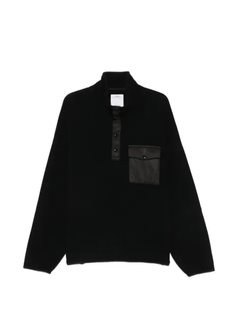 visvim Barlow quarter-zip sweater
