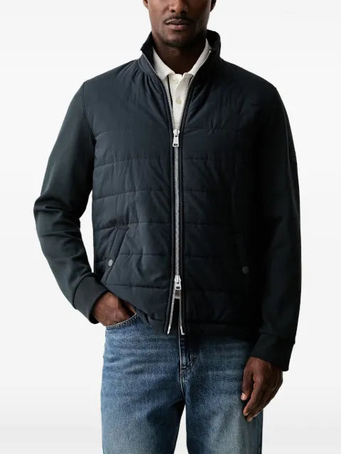 Marc O'Polo quilted high-neck jacket