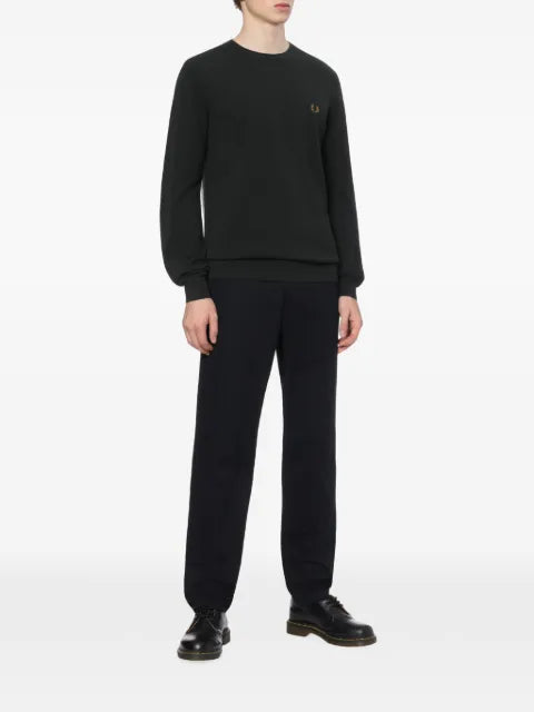 Fred Perry embroidered-logo sweater