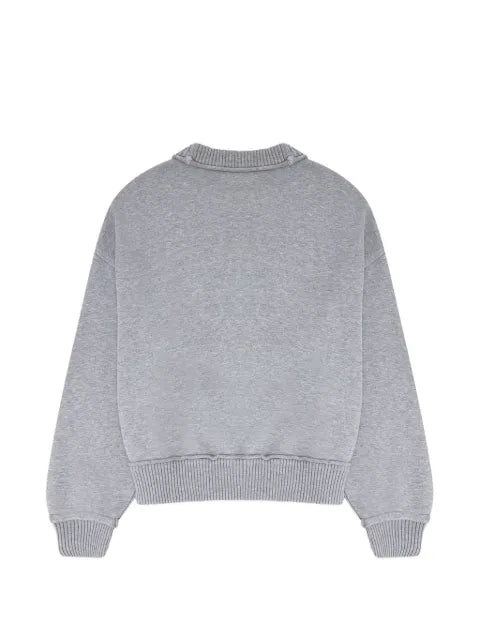 Palm Angels patchwork logo-print sweater