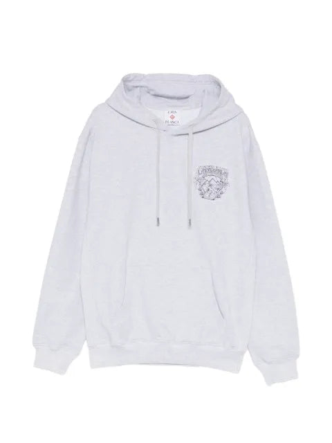 Casablanca Eveil Ancestral applique hoodie