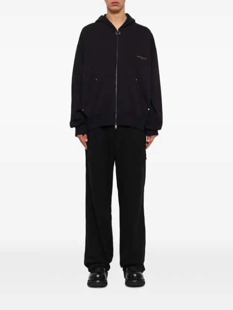 Wooyoungmi Scenery forest-print zip-up hoodie