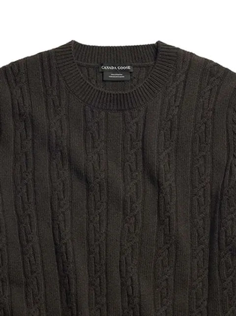 Canada Goose Habel cable-knit crew-neck sweater