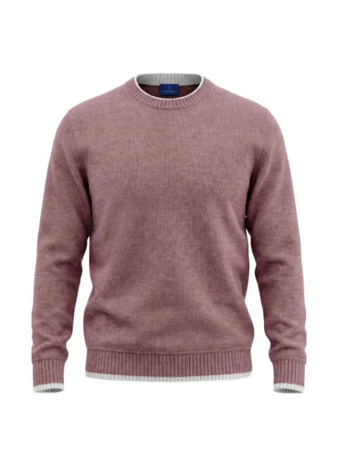 HARDEN ribbed-knit crew-neck sweater