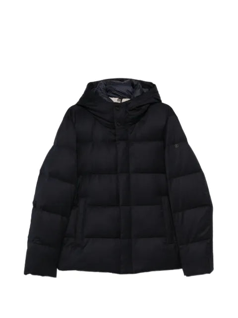 Duno Winsor hooded quilted jacket
