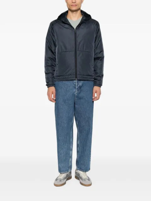 ASPESI hooded zip-up windbreaker