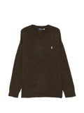 Polo Ralph Lauren logo-embroidered ribbed-knit sweater
