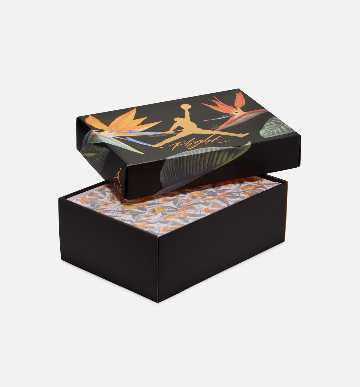 Air Jordan 4 Retro Birds of Paradise – Women's Lifestyle Shoe in Coconut Milk/Metallic Gold/Muslin/Bright Mango/Sundial/Black