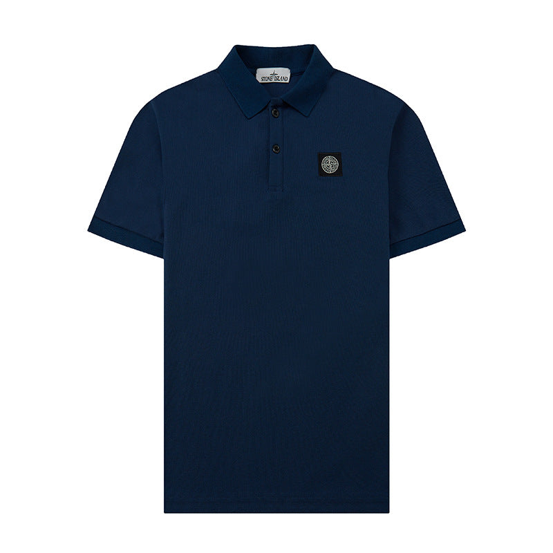 Stone Island Compass Patch Short & Long Sleeve Polo Shirt Streetwear