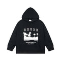 RHUDE Thousand Palms Desert Oasis Graphic Hoodie Black
