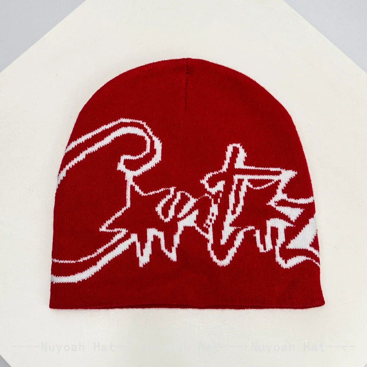 Corteiz Script Jacquard Knit Beanie