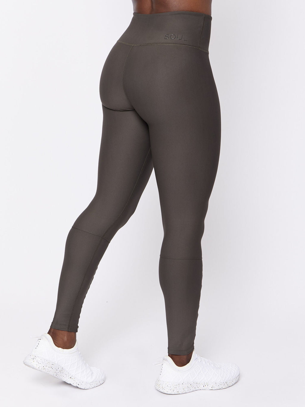 Lace-Up Green Leggings