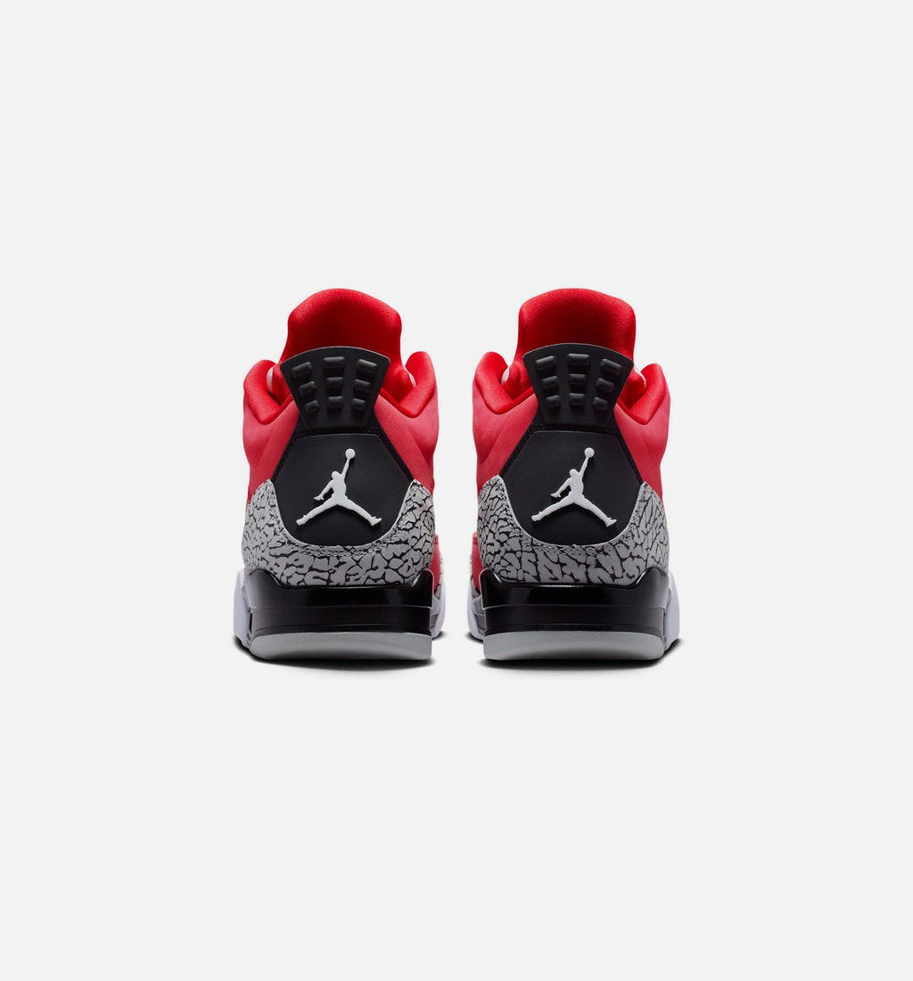 Son of Mars Low Men's Lifestyle Shoe - Fire Red/Black/Grey/Mist White
