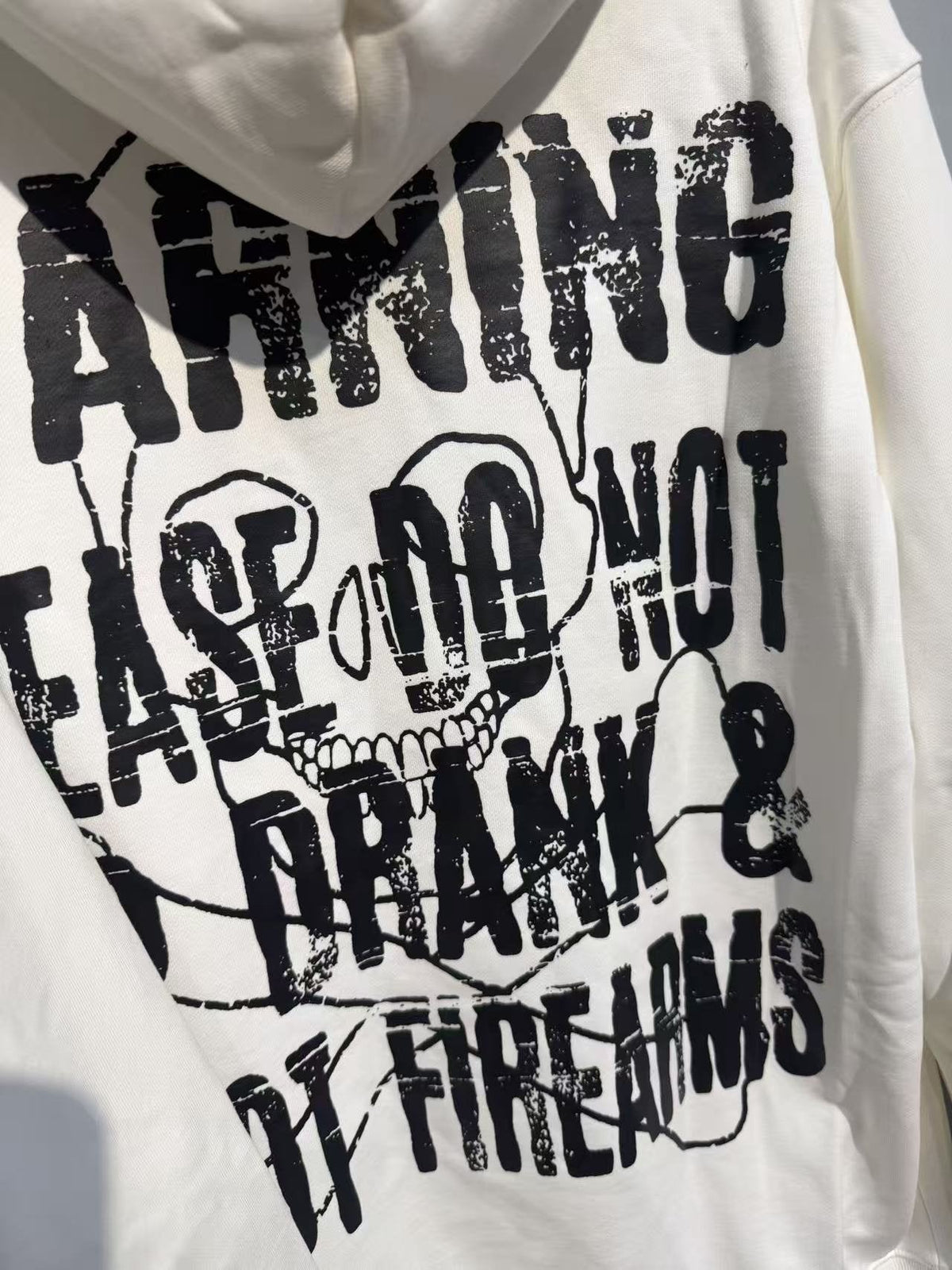 THAT'S A AWFUL LOT OF COUGH SYRUP Warning Graphic Hoodie