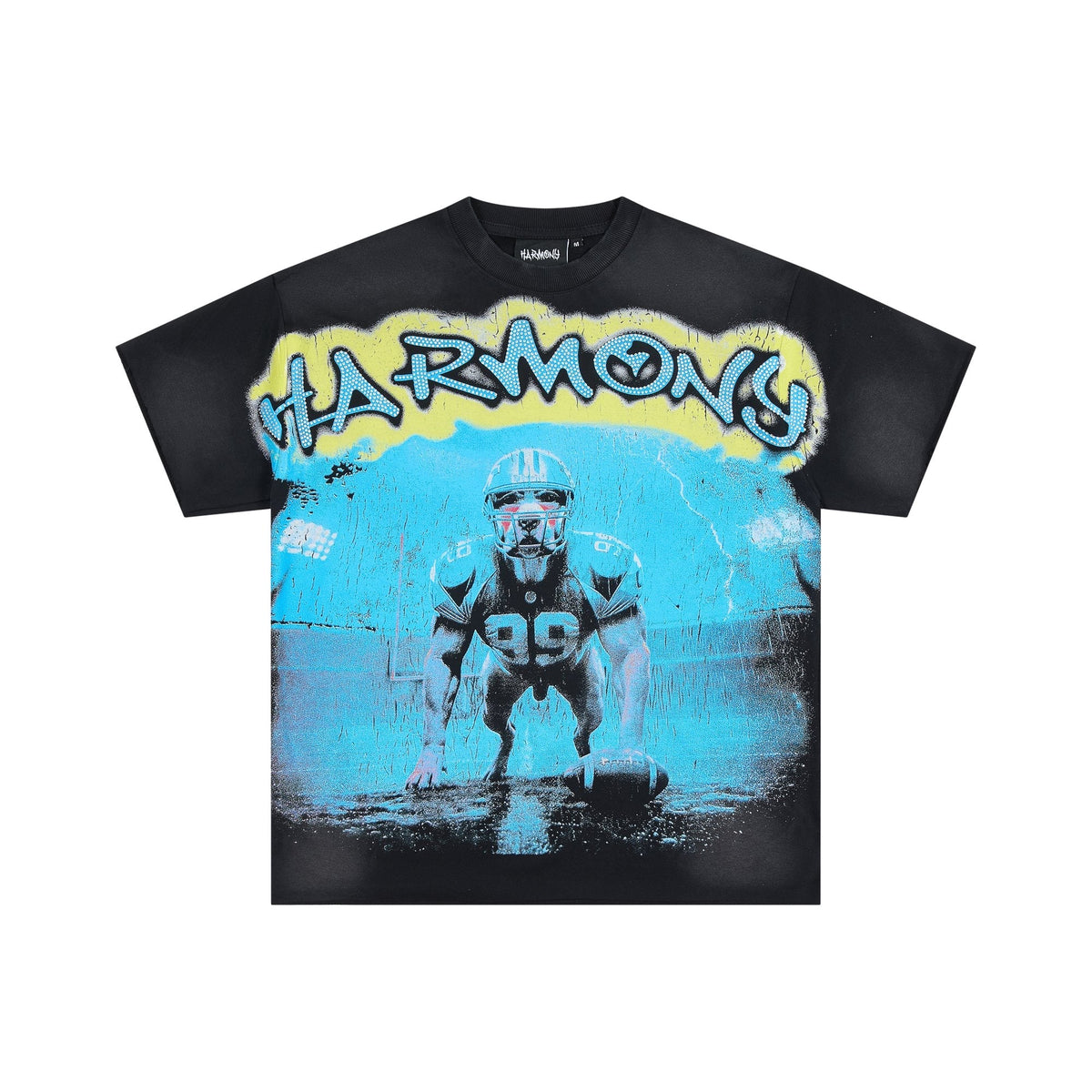HARMONY Football Graphic Short-Sleeve T-Shirt