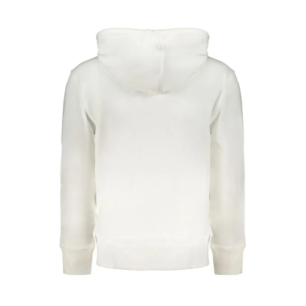 Calvin Klein Cotton-Blend Logo Sweatshirt — White