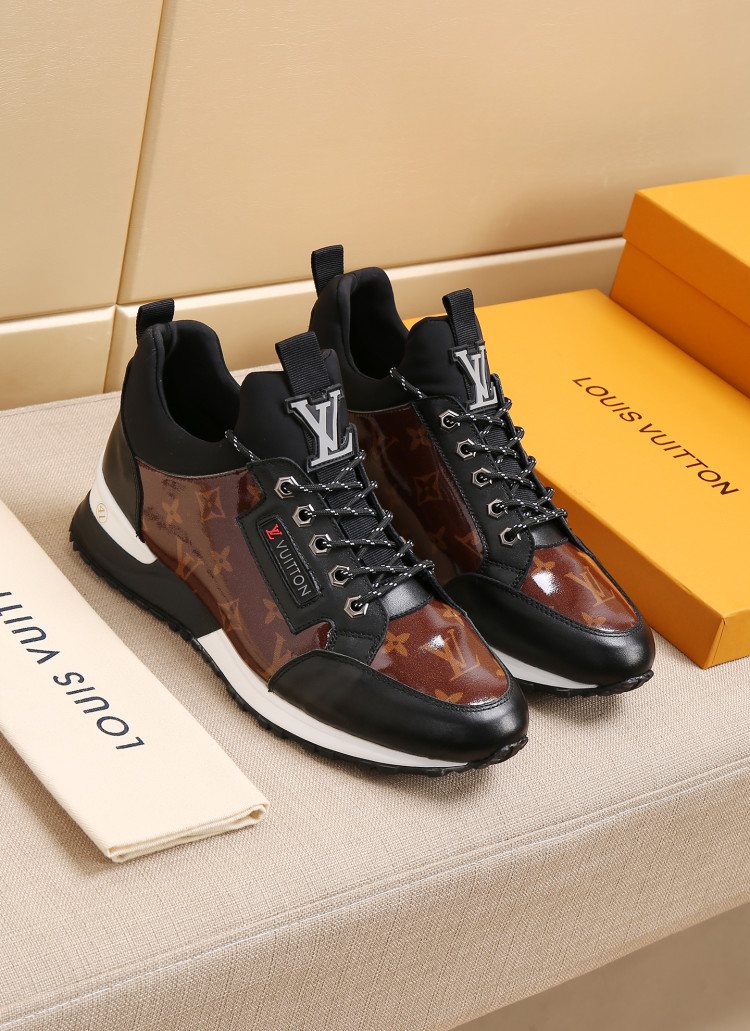 Louis Vuitton Monogram High-Top Sneakers