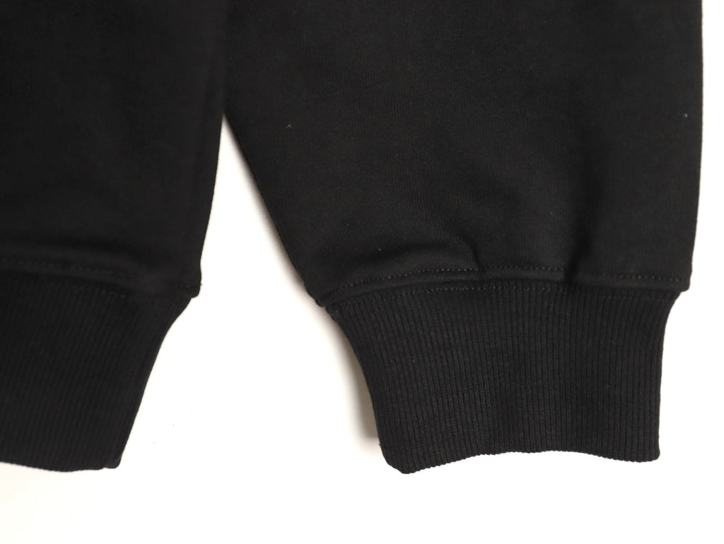 Balenciaga Vogue-Print Tower Graphic Hoodie - Black